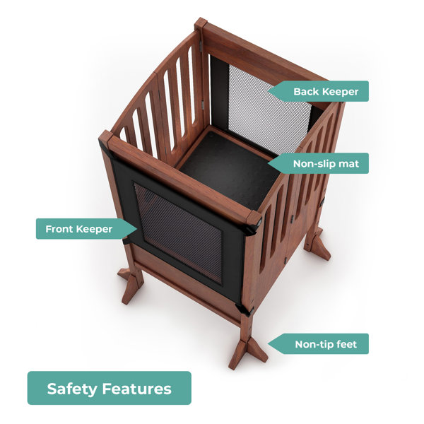 Guidecraft Contemporary Kitchen Helper Step Stool & Reviews Wayfair